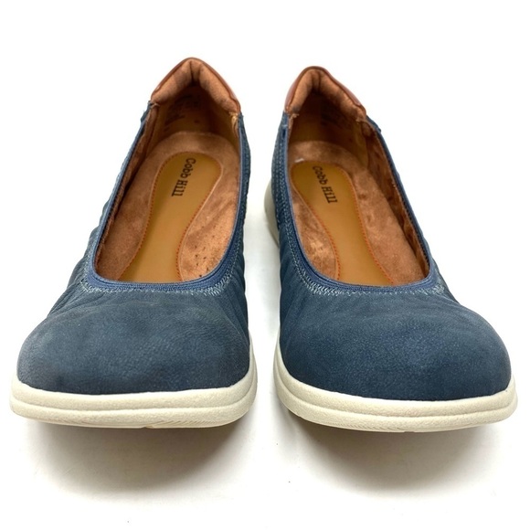 Cobb Hill LIDIA BALLET FLATS blue WIDE - Picture 3 of 7